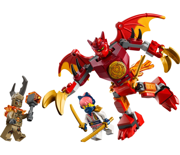 LEGO NINJAGO 71851 Smok-mech Kaia — zestaw bitewny - 1473535 - zdjęcie 3
